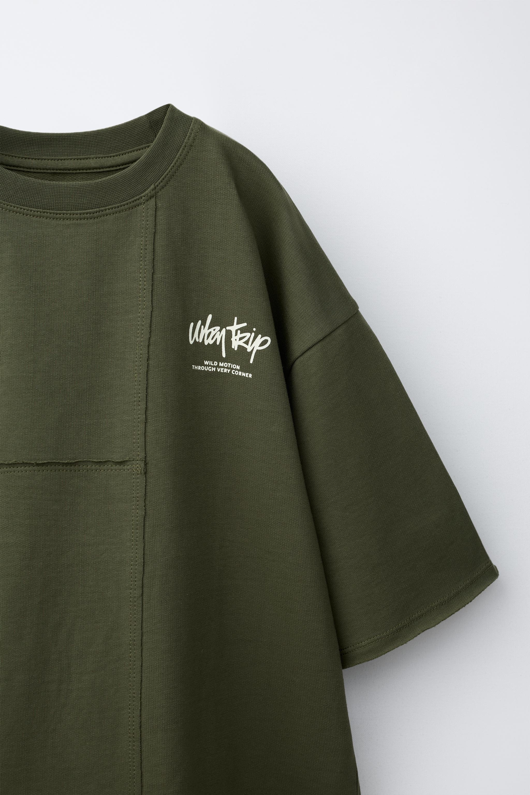 SEAM DETAIL SWEATSHIRT